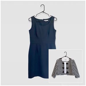 formal black dress with jacket 🖤